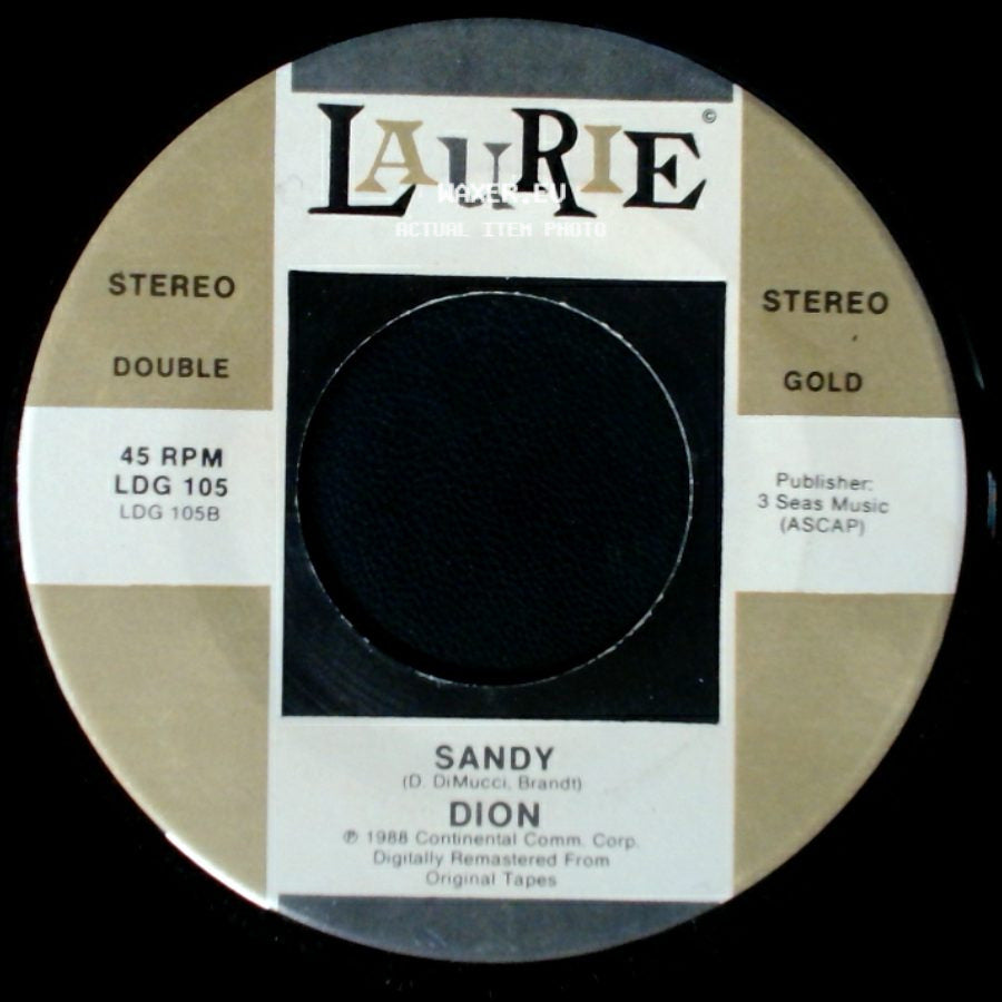 Dion - Love Came To Me / Sandy side B