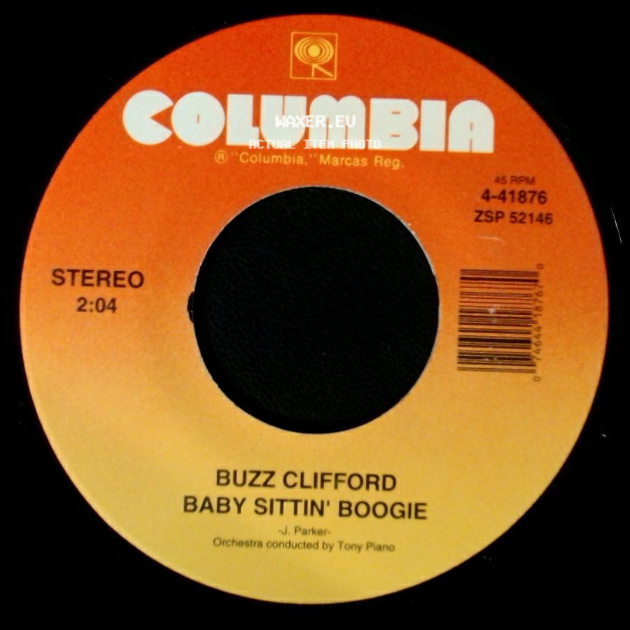 Buzz Clifford - Baby Sittin' Boogie / Driftwood side A
