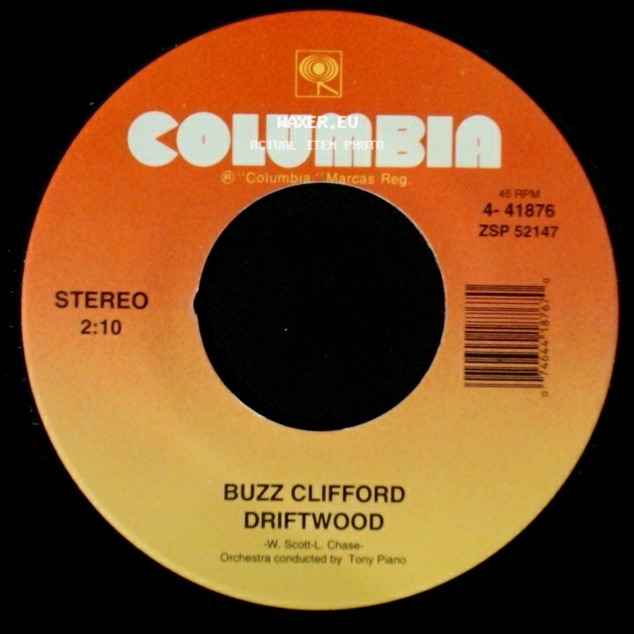 Buzz Clifford - Driftwood / Baby Sittin' Boogie side A