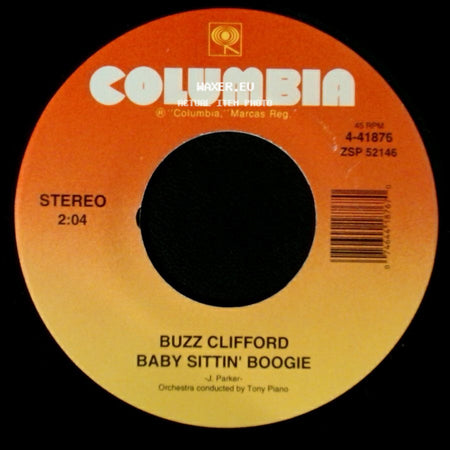 Buzz Clifford - Driftwood / Baby Sittin' Boogie side B
