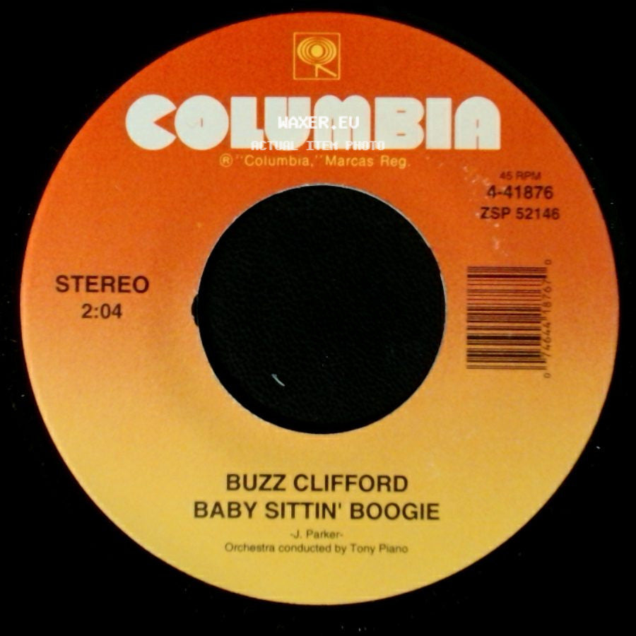 Buzz Clifford - Baby Sittin' Boogie / Driftwood side A