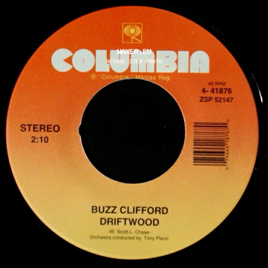 Buzz Clifford - Baby Sittin' Boogie / Driftwood side B