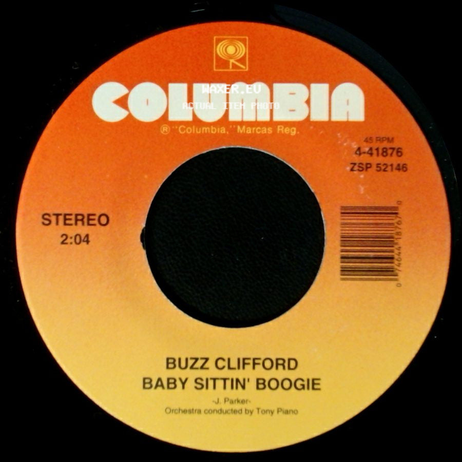 Buzz Clifford - Baby Sittin' Boogie / Driftwood side A