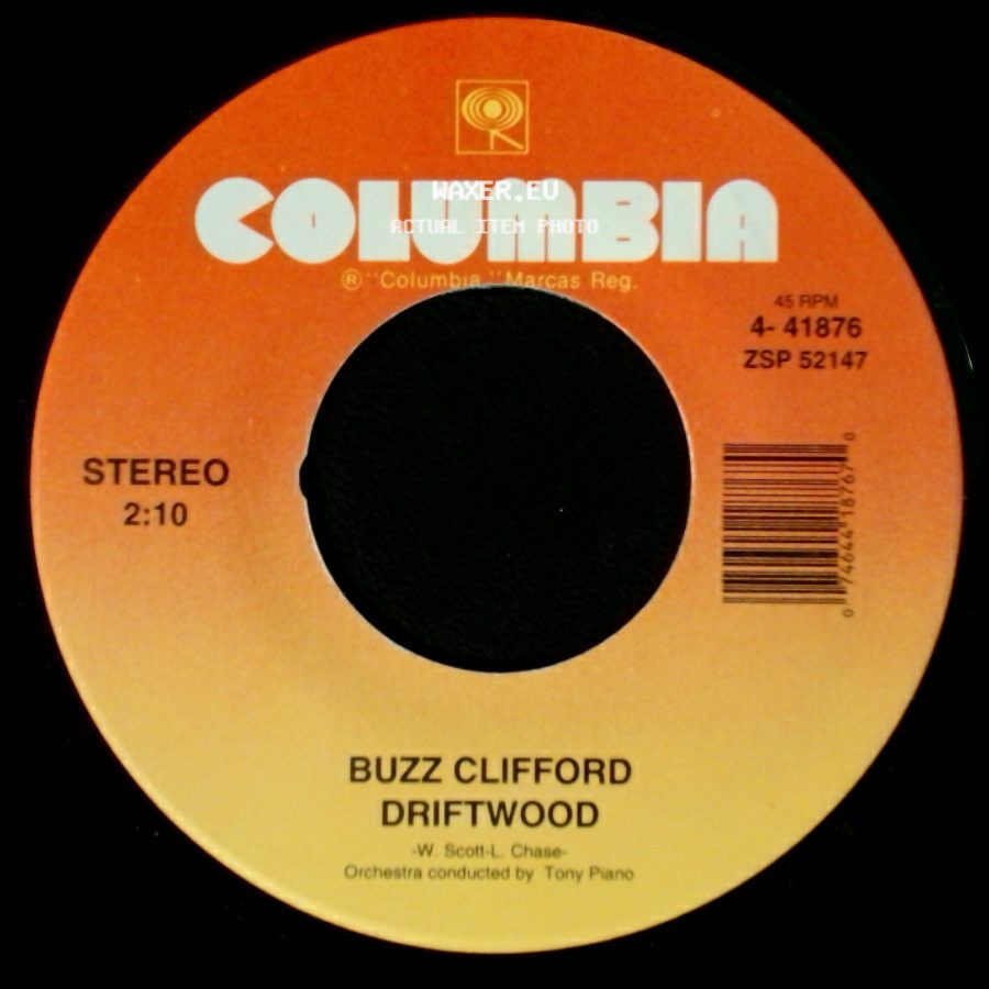 Buzz Clifford - Baby Sittin' Boogie / Driftwood side B
