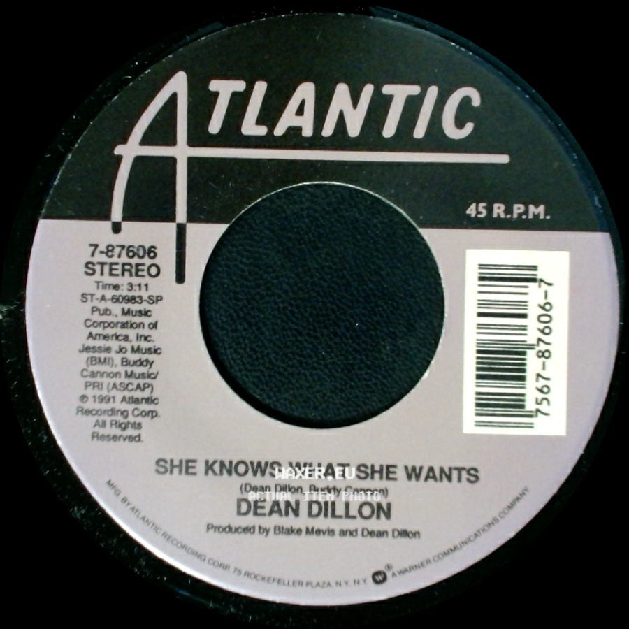 Dean Dillon - She Knows What She Wants / Don’t You Even (Think About Leavin') side A