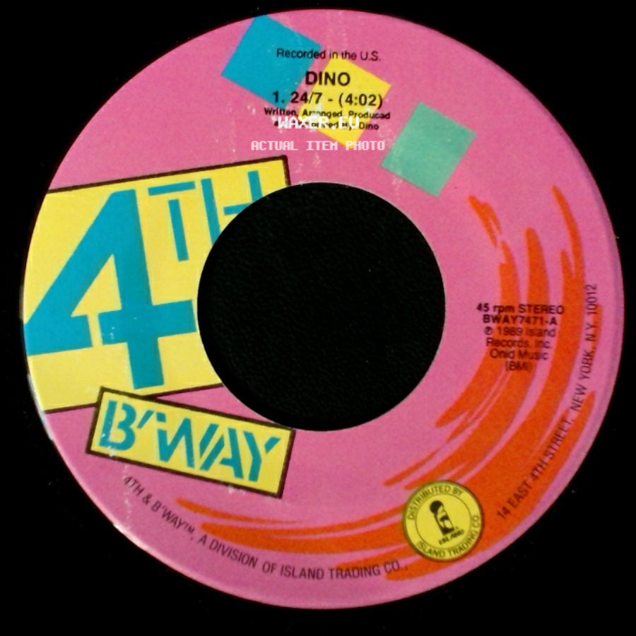 Dino - 24/7 / Nighttime Lovekind (Edit) side A