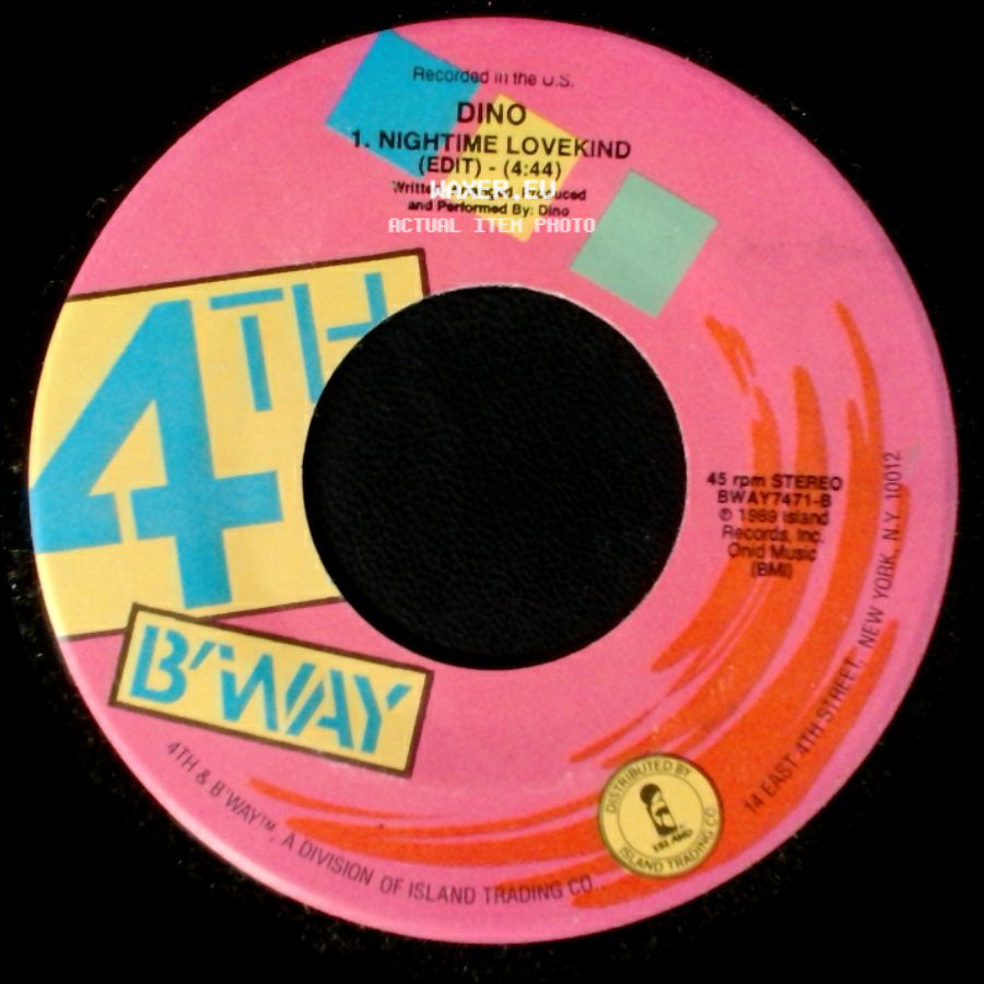 Dino - 24/7 / Nighttime Lovekind (Edit) side B