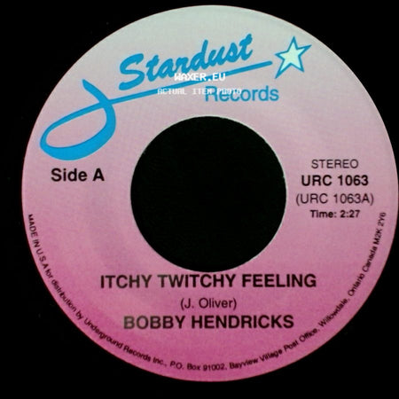 Bobby Hendricks / Mike Clifford - Itchy Twitchy Feeling / Close To Cathy side A