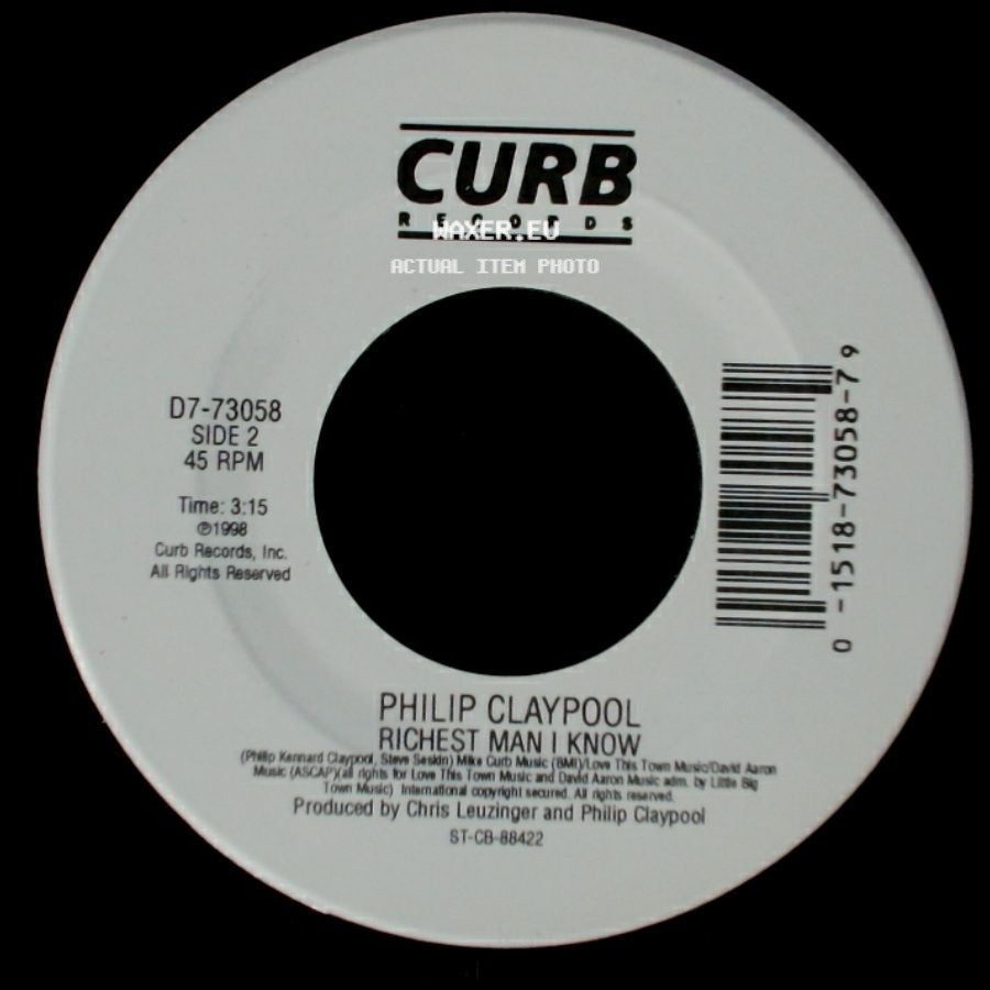 Philip Claypool - Looking Up From A Long Way Down / Richest Man I Know side B