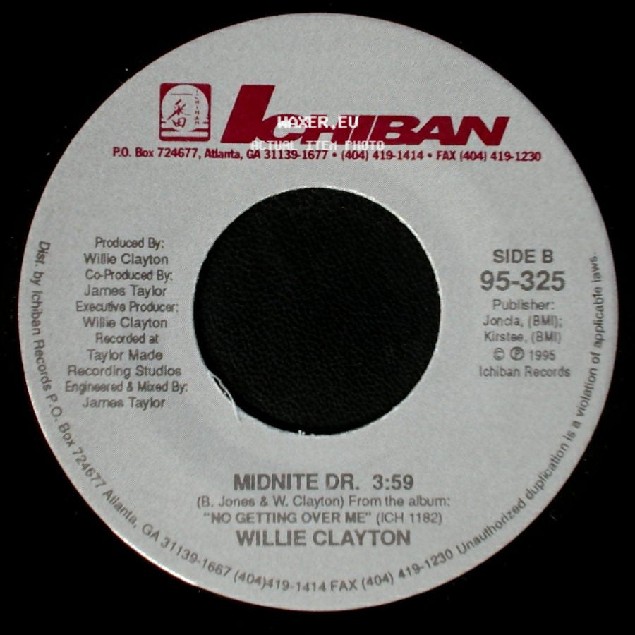 Willie Clayton - We Did It / Midnite Dr. side B