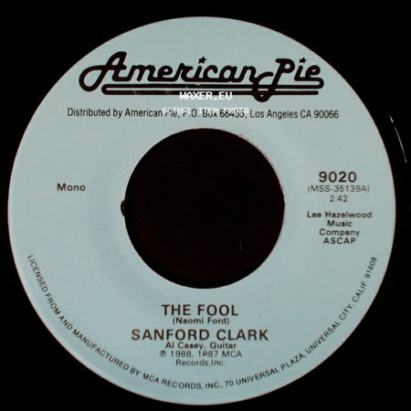 The Crickets / Sanford Clark - It's So Easy! / The Fool side B