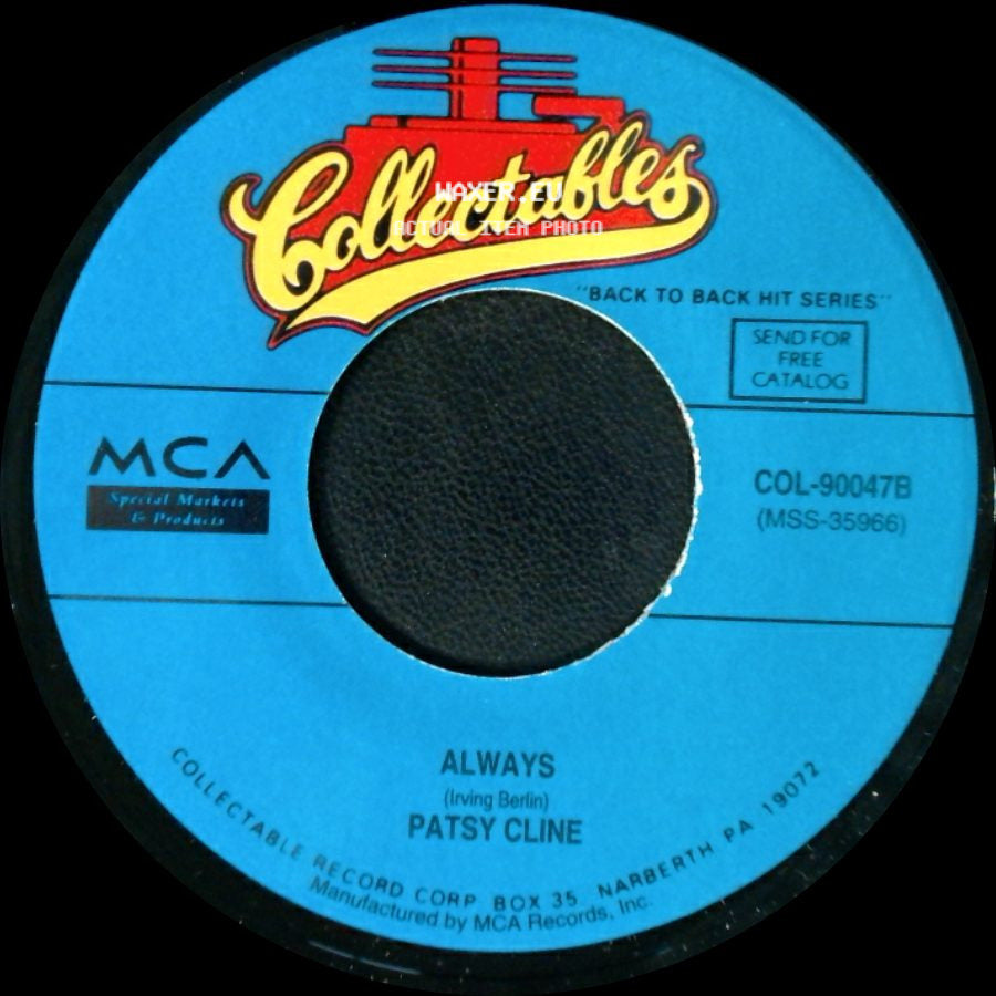 Patsy Cline - Always / Sweet Dreams side A