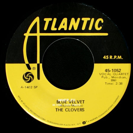 The Clovers - If You Love Me (Why Don't You Tell Me So) / Blue Velvet side B