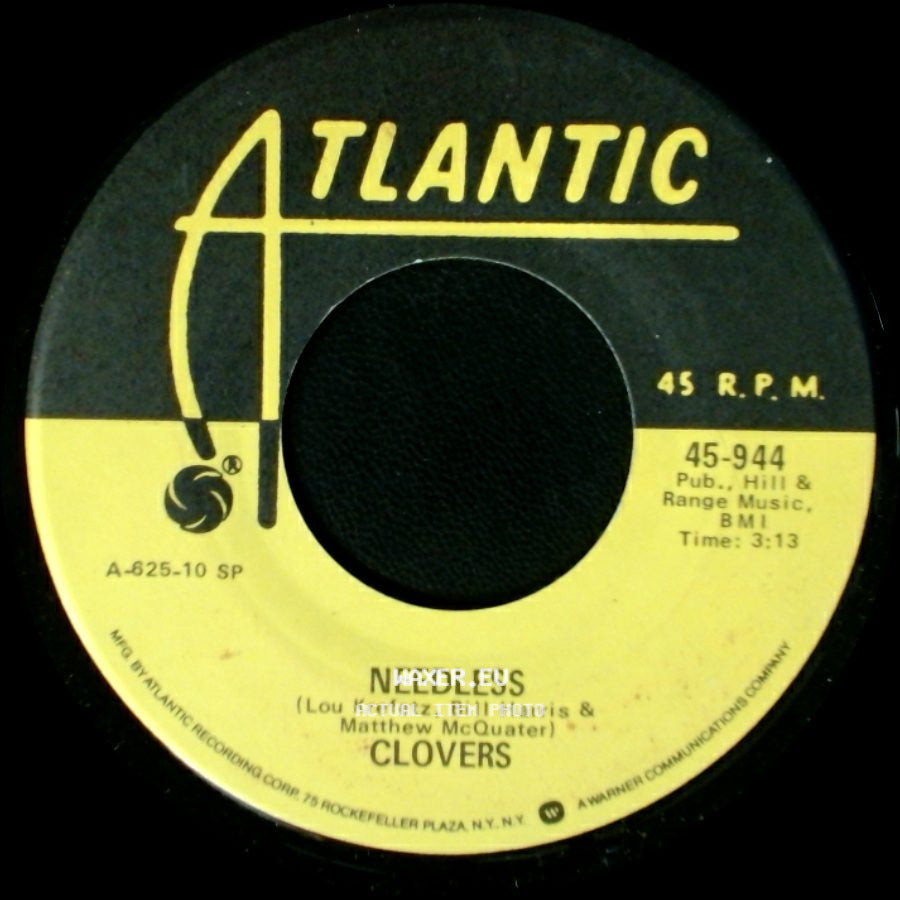 Clovers - Needless / Fool, Fool, Fool side A