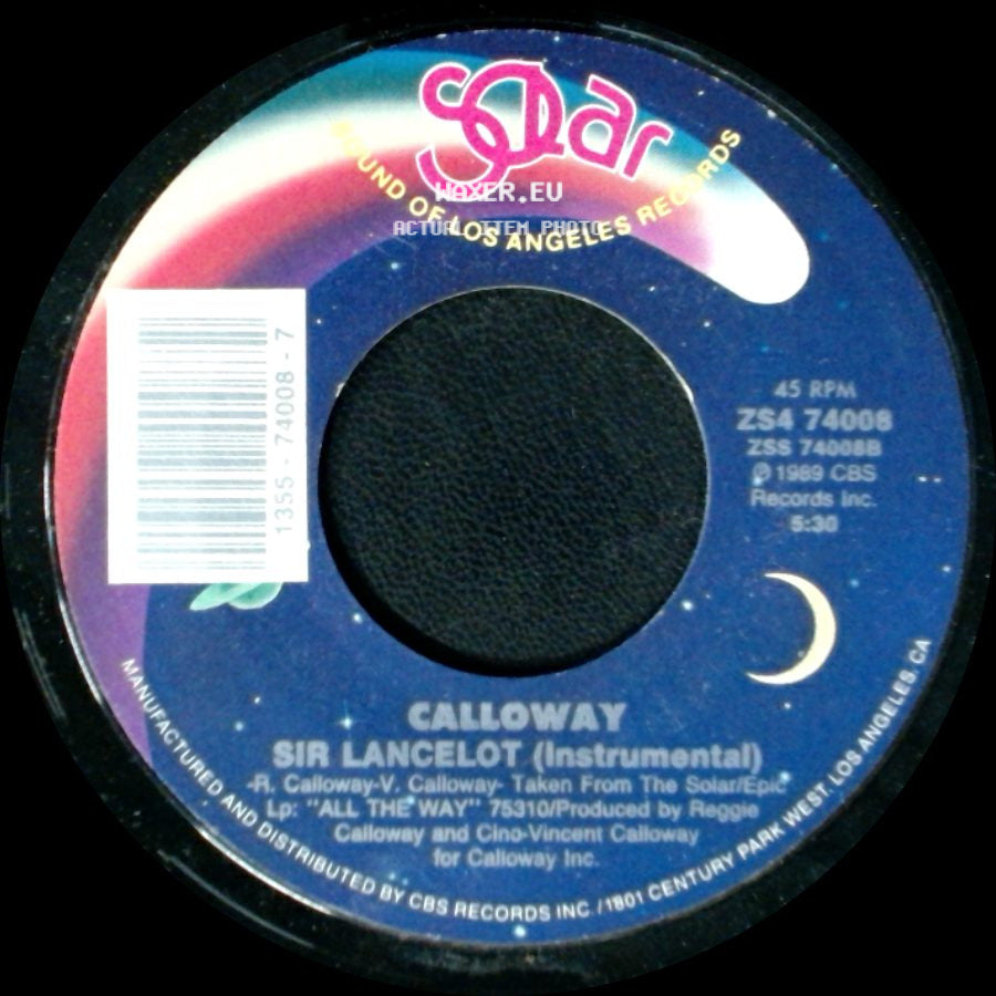 Calloway - Sir Lancelot (Instrumental) / Sir Lancelot side A