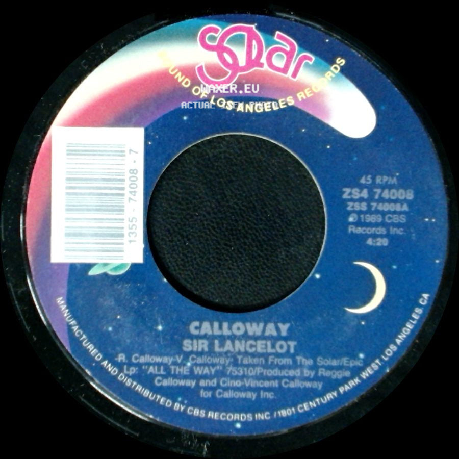 Calloway - Sir Lancelot (Instrumental) / Sir Lancelot side B