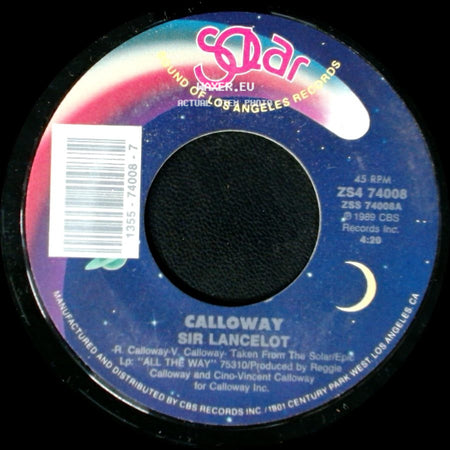 Calloway - Sir Lancelot / Sir Lancelot (Instrumental) side A