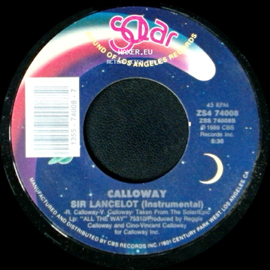 Calloway - Sir Lancelot (Instrumental) / Sir Lancelot side A