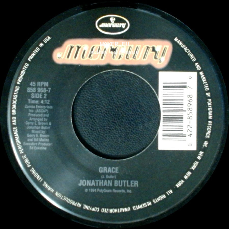 Jonathan Butler - I'm On My Knees / Grace side B
