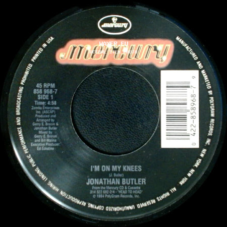 Jonathan Butler - I'm On My Knees / Grace side A
