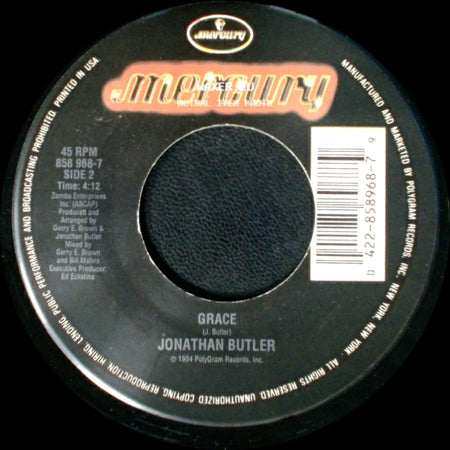 Jonathan Butler - I'm On My Knees / Grace side B