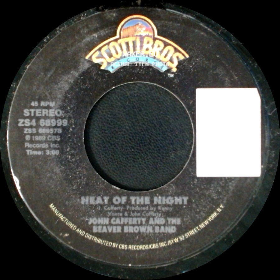 John Cafferty And The Beaver Brown Band - Heat Of The Night / Pride & Passion side A
