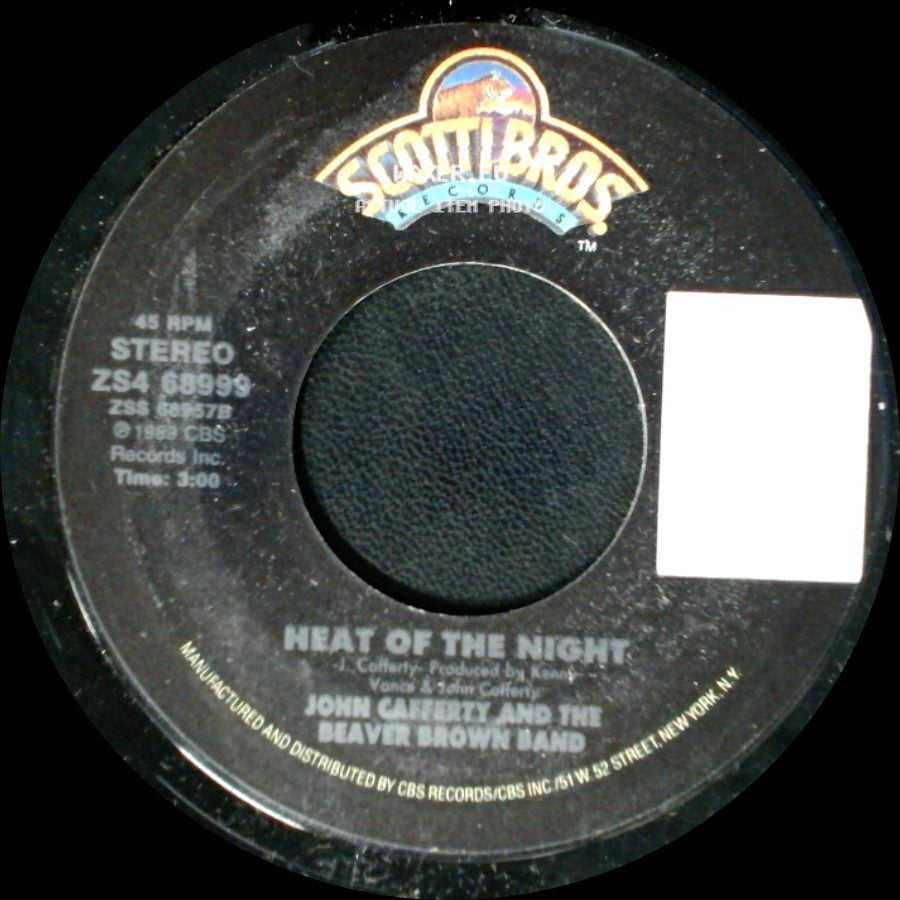 John Cafferty And The Beaver Brown Band - Heat Of The Night / Pride & Passion side A