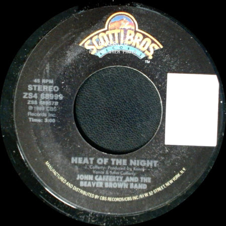 John Cafferty And The Beaver Brown Band - Heat Of The Night / Pride & Passion side A