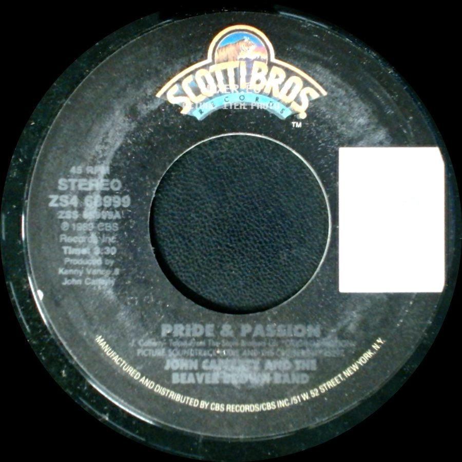 John Cafferty And The Beaver Brown Band - Heat Of The Night / Pride & Passion side B