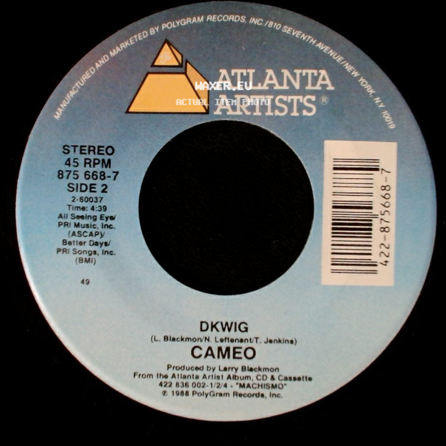 Cameo - I Want It Now / Dkwig side B