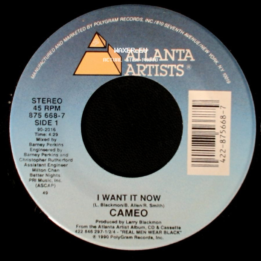 Cameo - I Want It Now / Dkwig side A