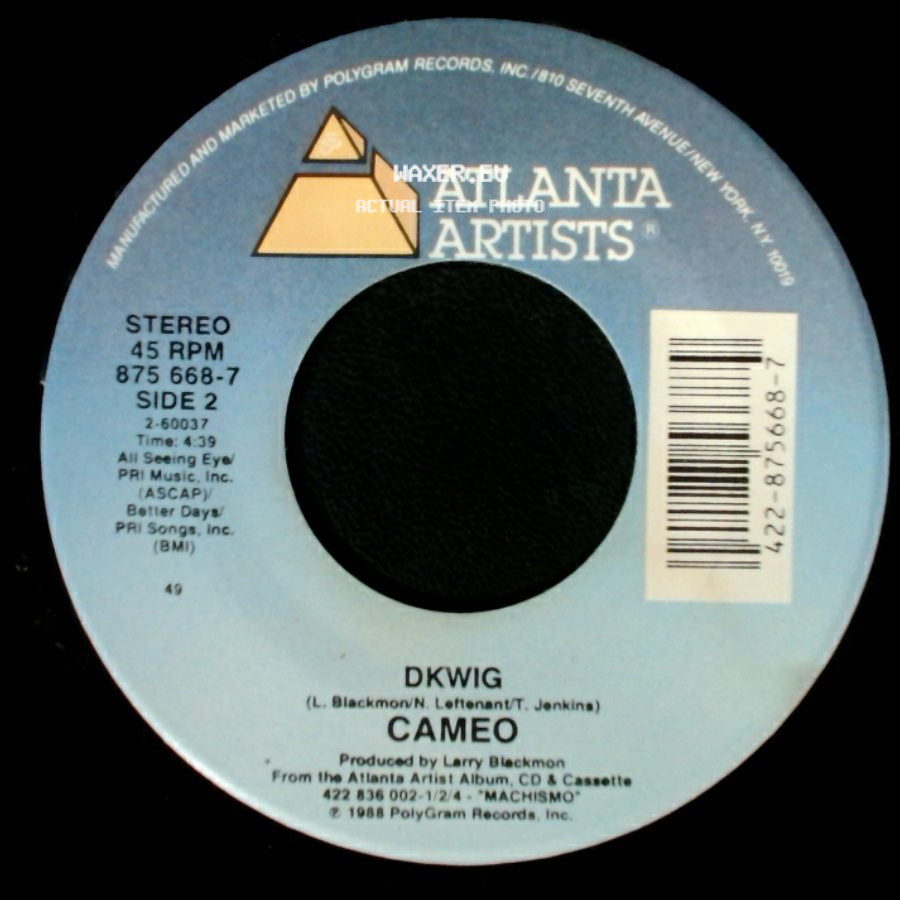 Cameo - I Want It Now / Dkwig side B