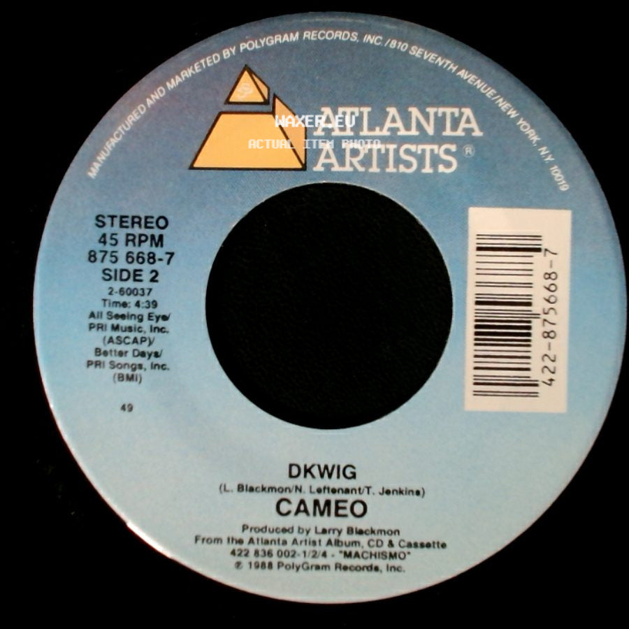 Cameo - I Want It Now / Dkwig side B