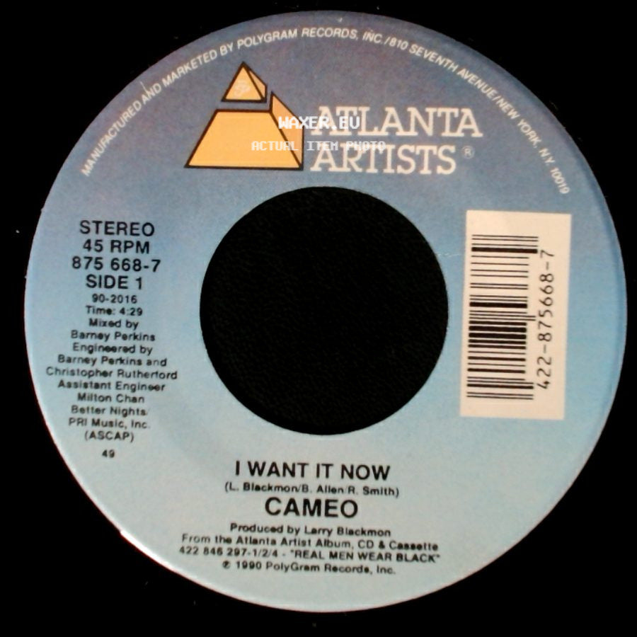 Cameo - I Want It Now / Dkwig side A