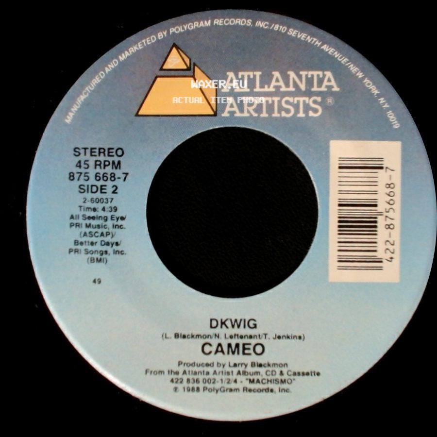 Cameo - I Want It Now / Dkwig side B