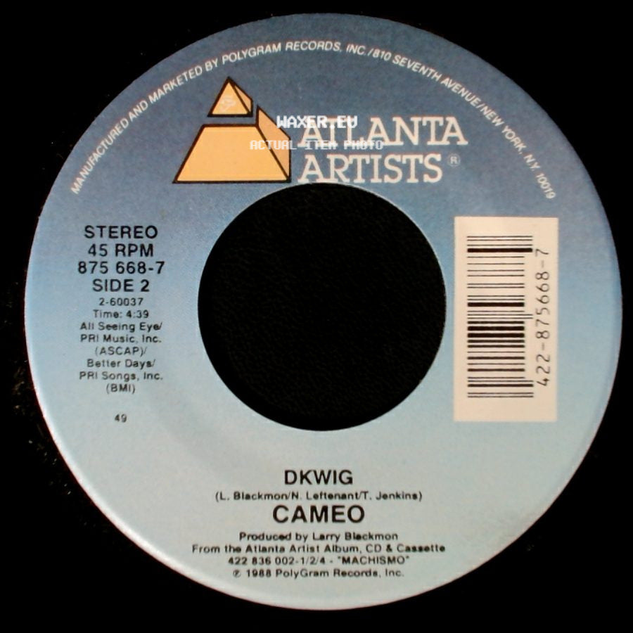 Cameo - I Want It Now / Dkwig side B