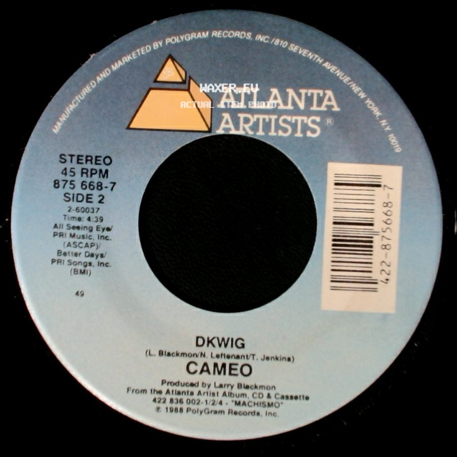 Cameo - I Want It Now / Dkwig side B
