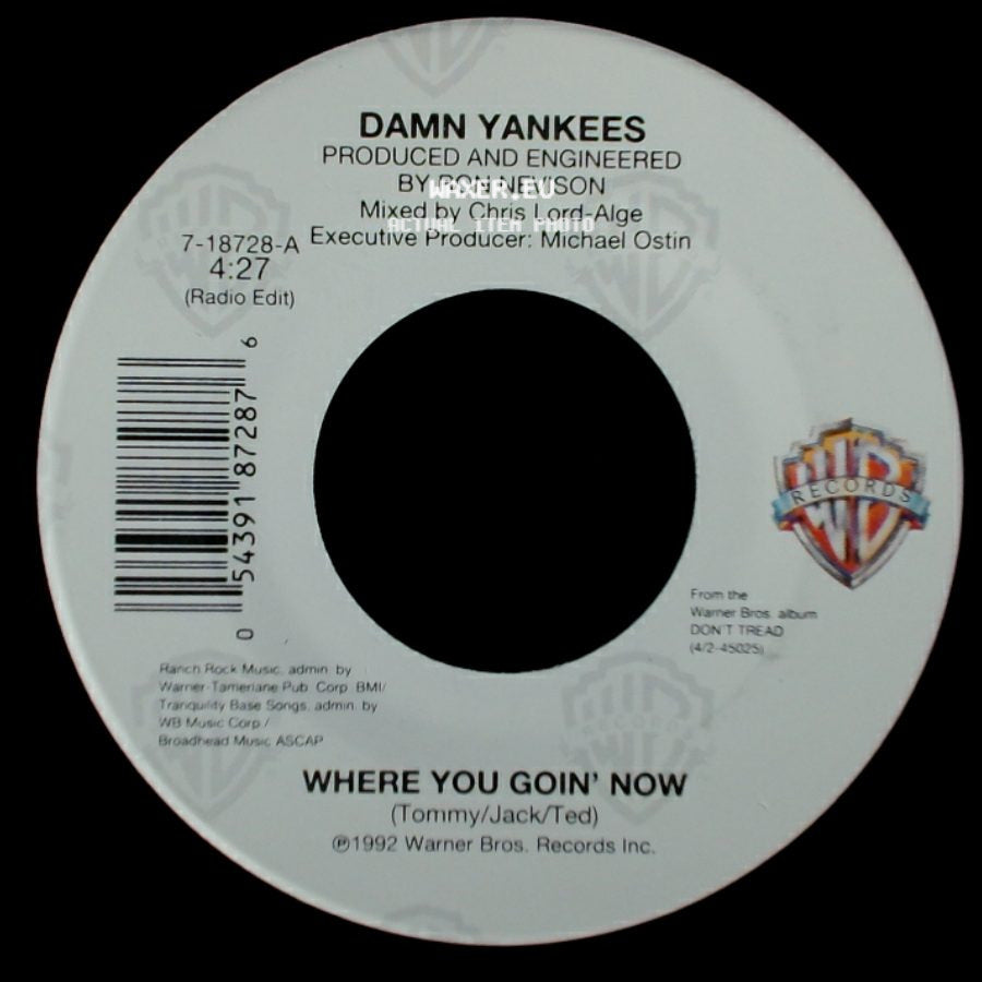 Damn Yankees - This Side Of Hell / Where You Goin' Now side B