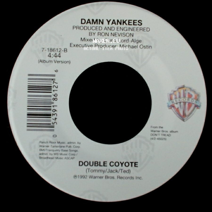 Damn Yankees - Double Coyote / Silence Is Broken side A