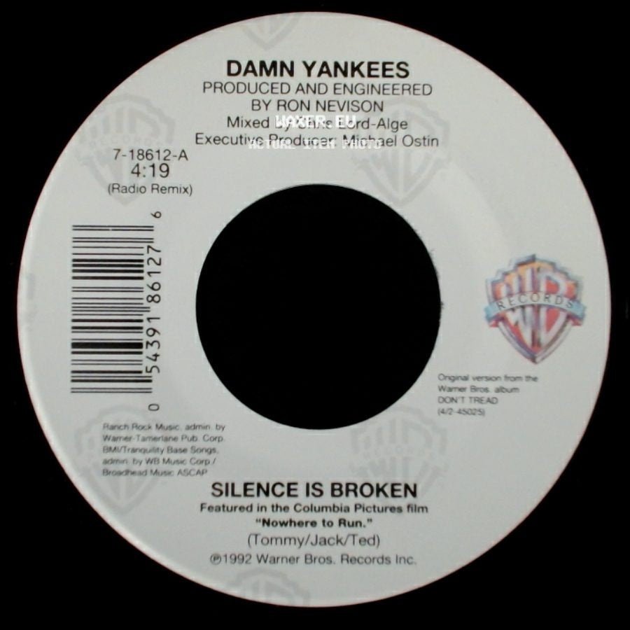 Damn Yankees - Double Coyote / Silence Is Broken side B