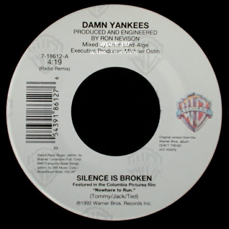 Damn Yankees - Double Coyote / Silence Is Broken side B