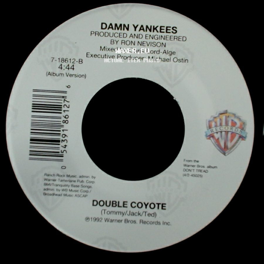 Damn Yankees - Double Coyote / Silence Is Broken side A