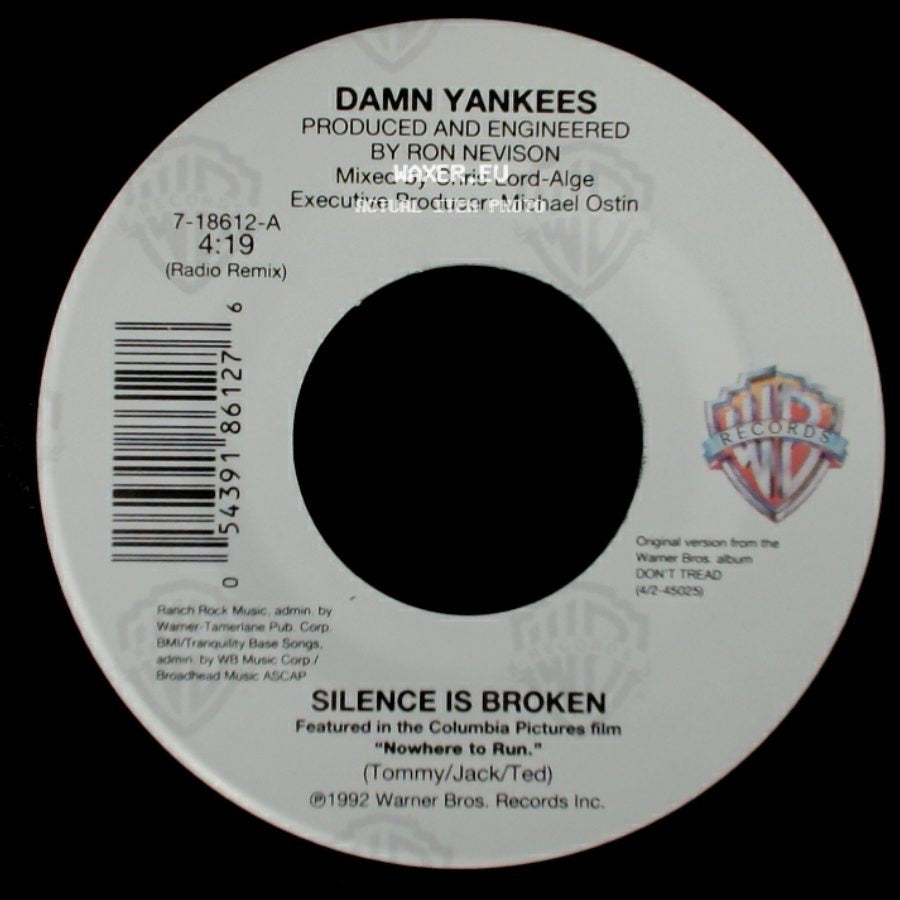 Damn Yankees - Double Coyote / Silence Is Broken side B