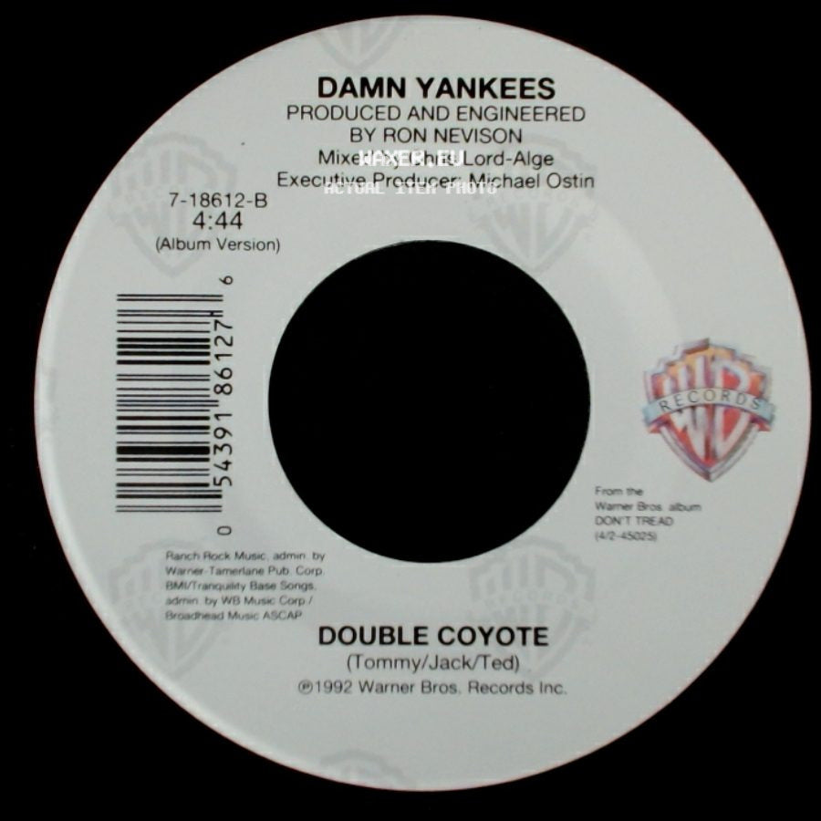 Damn Yankees - Double Coyote / Silence Is Broken side A