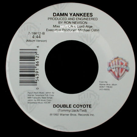 Damn Yankees - Double Coyote / Silence Is Broken side A