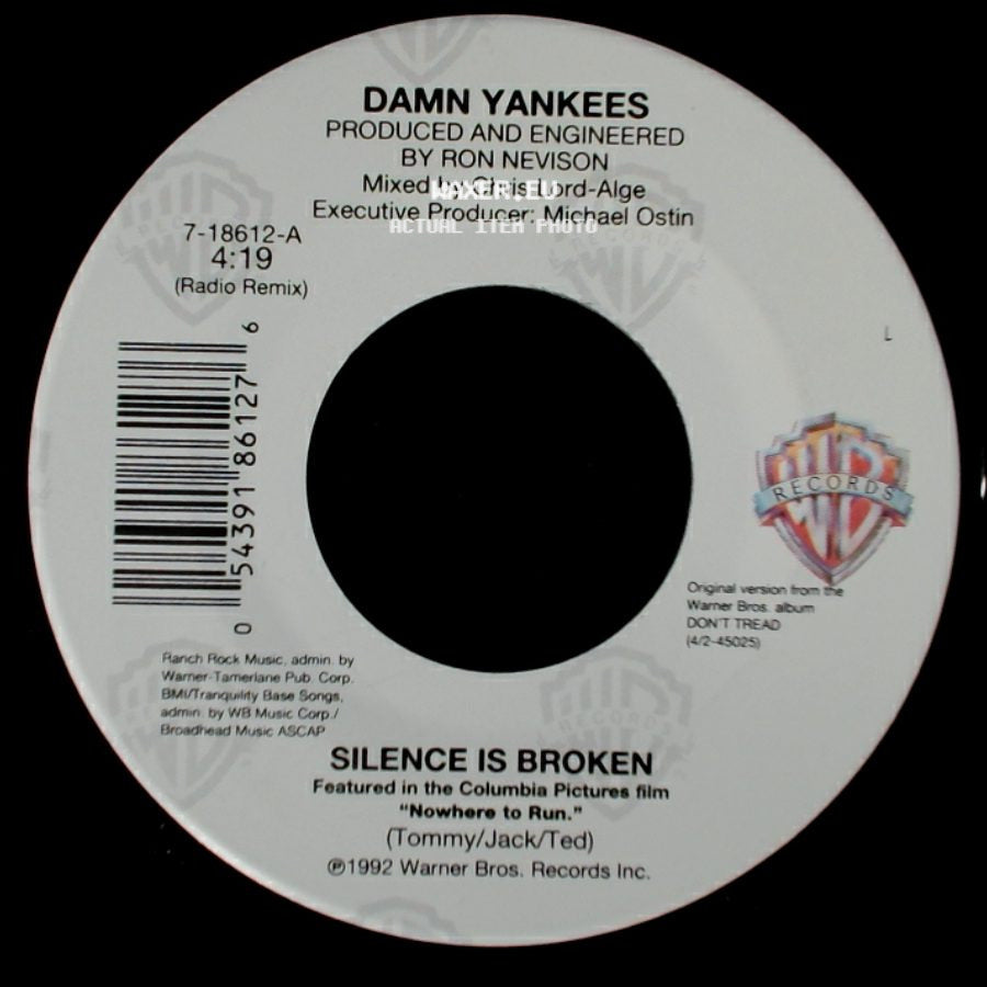 Damn Yankees - Double Coyote / Silence Is Broken side B