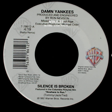 Damn Yankees - Double Coyote / Silence Is Broken side B
