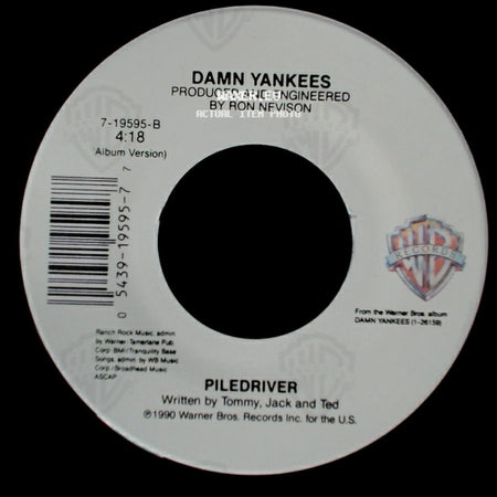 Piledriver / Damn Yankees - Damn Yankees / High Enough side A