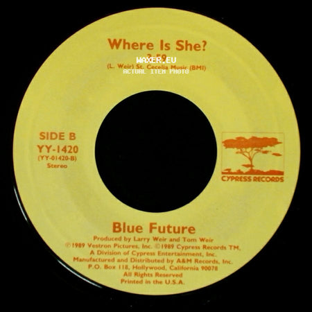 Michael Damian / Blue Future - Rock On / Where Is She? side B