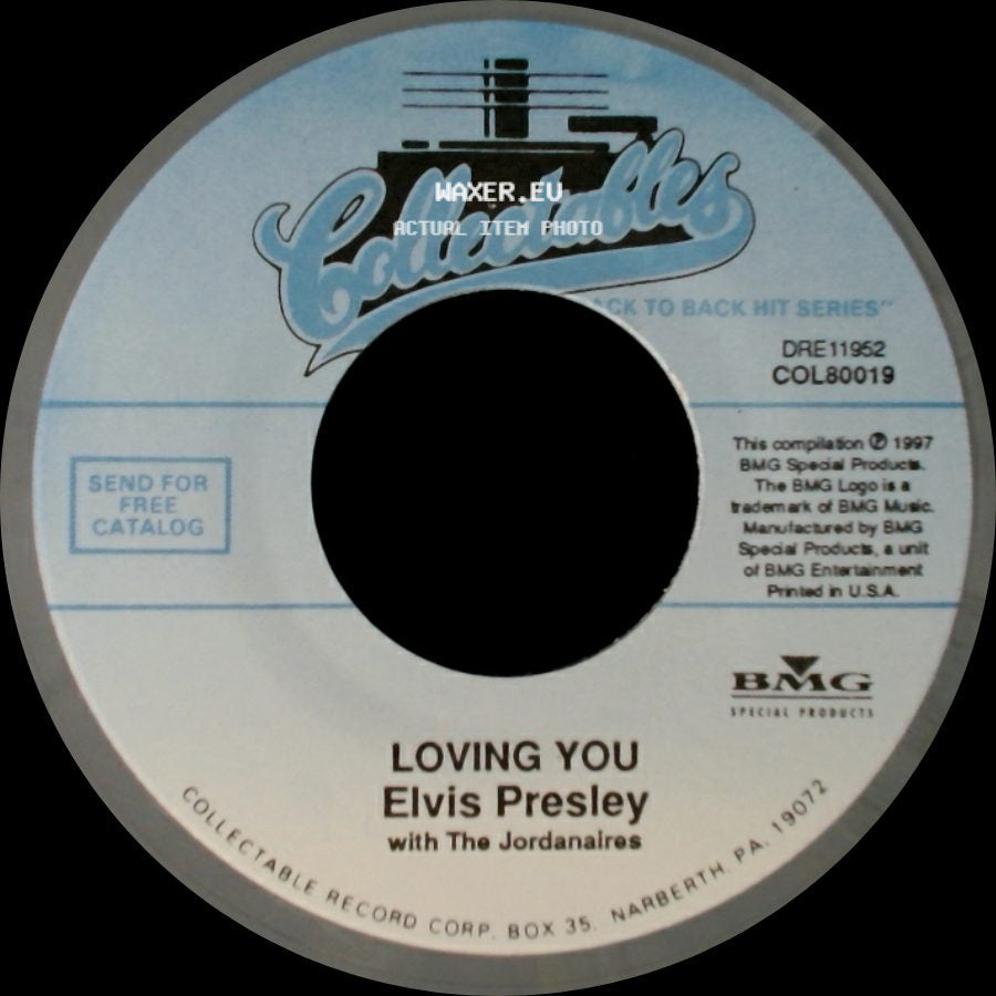 Elvis Presley - (Let Me Be Your) Teddy Bear / Loving You side B
